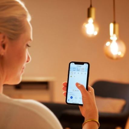 LED Aptumšojama spuldze FILAMENT G125 E27/7W/230V 2700-6500K CRI 90 Wi-Fi - WiZ