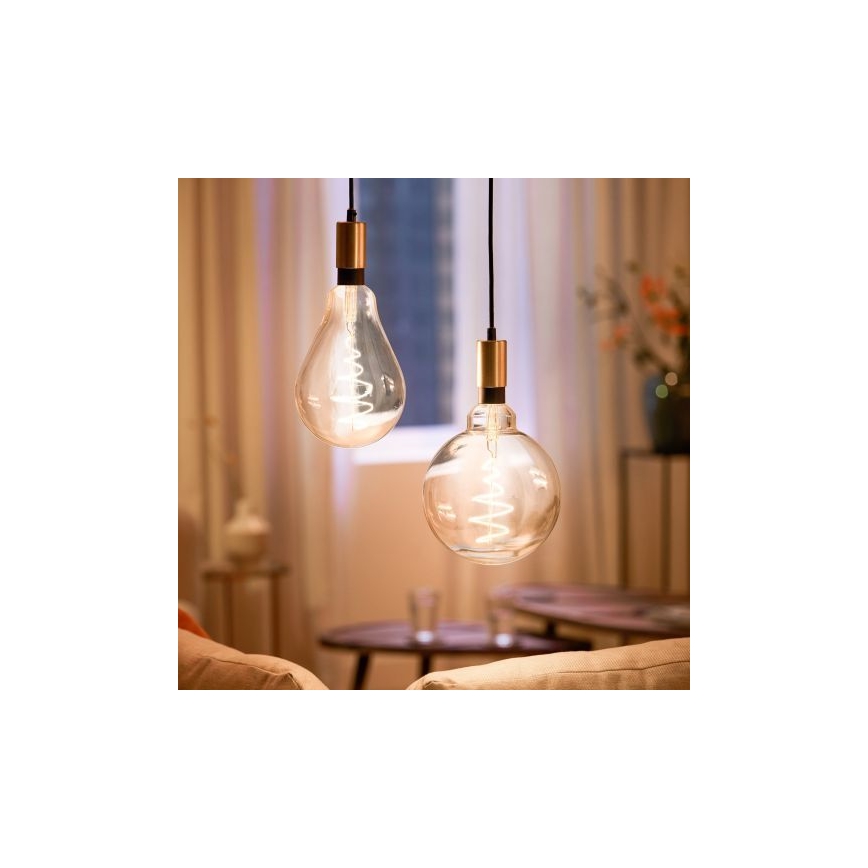 LED Aptumšojama spuldze FILAMENT G200 E27/6,5W/230V 2700-6500K CRI 90 Wi-Fi - WiZ