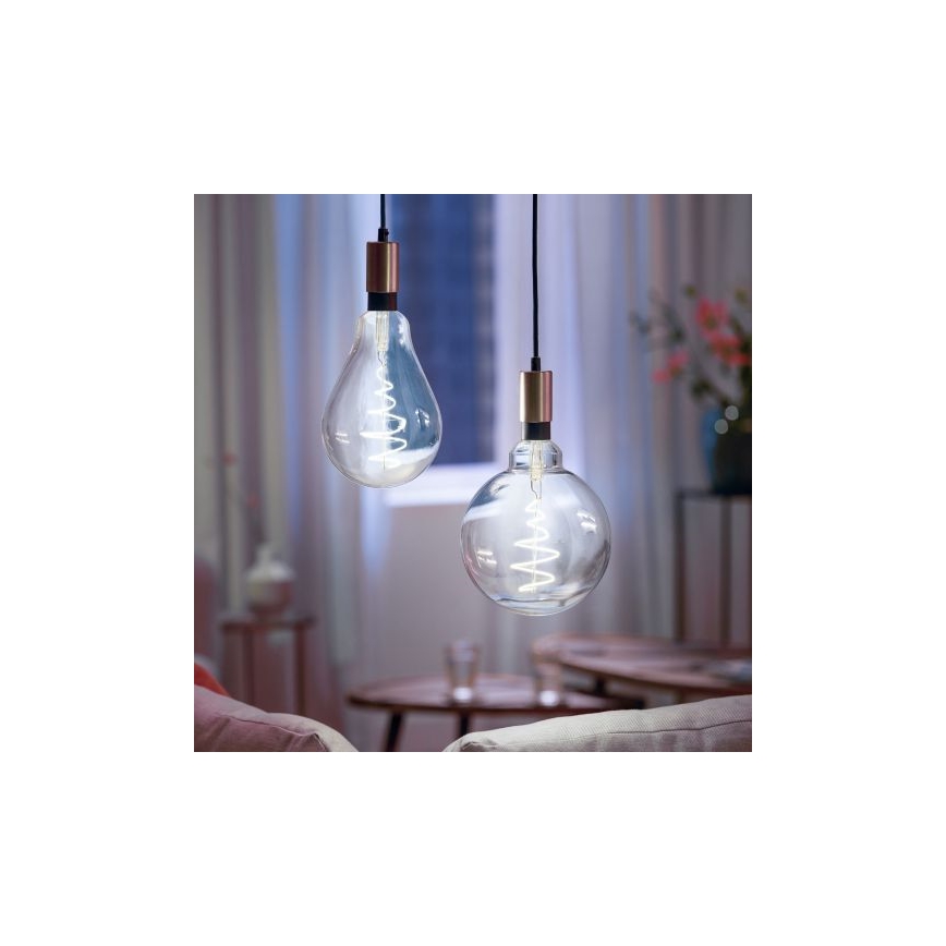 LED Aptumšojama spuldze FILAMENT G200 E27/6,5W/230V 2700-6500K CRI 90 Wi-Fi - WiZ