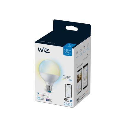 LED Aptumšojama spuldze G95 E27/11W/230V 2700-6500K CRI 90 Wi-Fi - WiZ