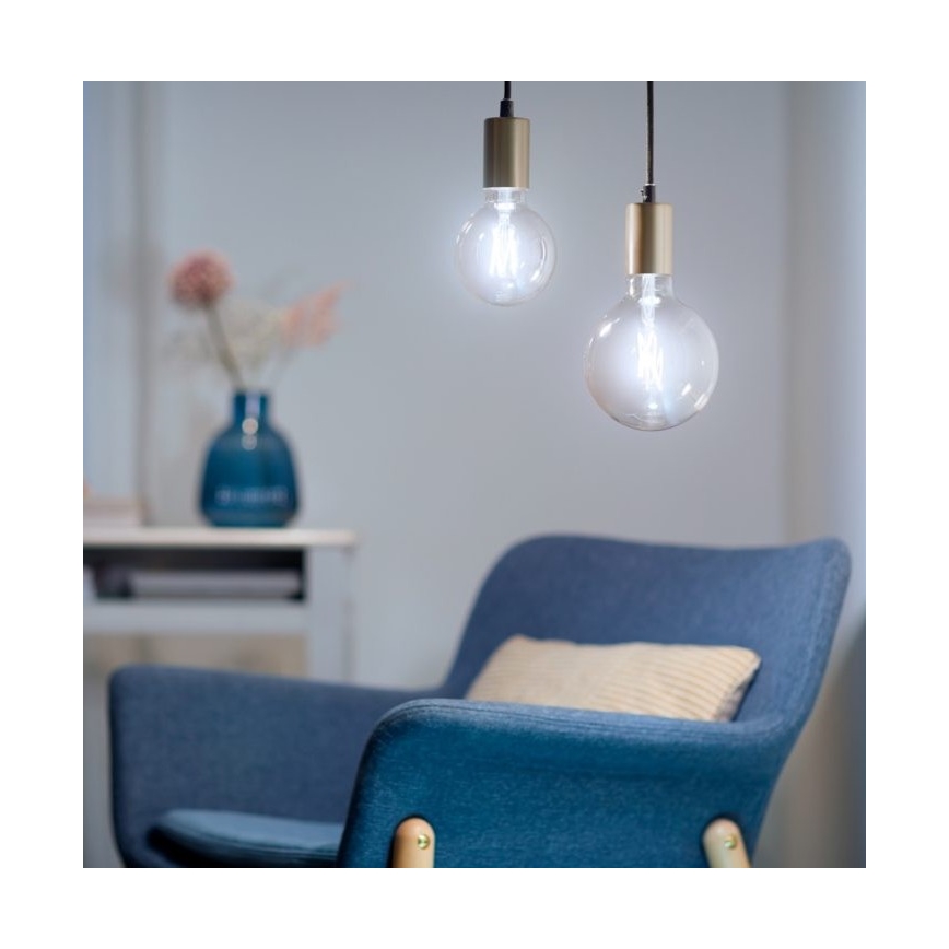 LED Aptumšojama spuldze FILAMENT G95 E27/6,7W/230V 2700-6500K CRI 90 Wi-Fi - WiZ