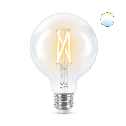 LED Aptumšojama spuldze FILAMENT G95 E27/6,7W/230V 2700-6500K CRI 90 Wi-Fi - WiZ