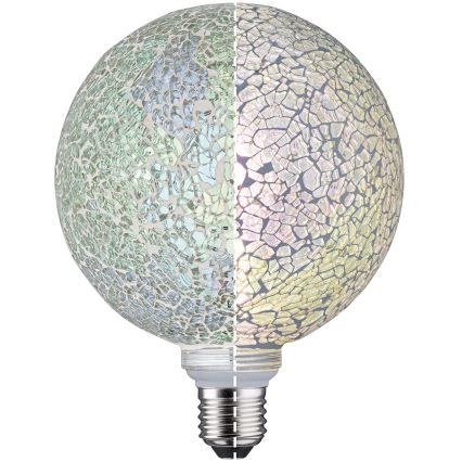 LED Aptumšojama spuldze MOSAIC G125 E27/5W/230V 2700K - Paulmann 28745