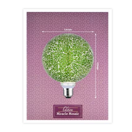 LED Aptumšojama spuldze MOSAIC G125 E27/5W/230V 2700K - Paulmann 28747