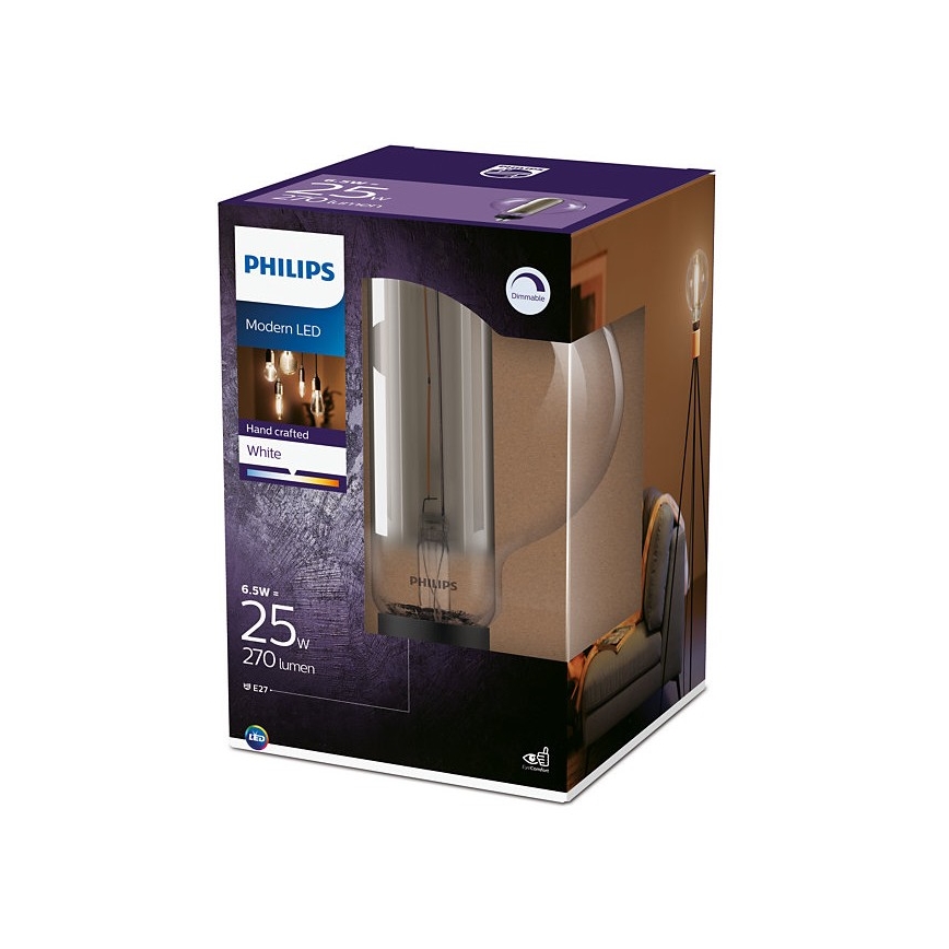 LED Aptumšojama spuldze Philips E27/6,5W/230V 3000K