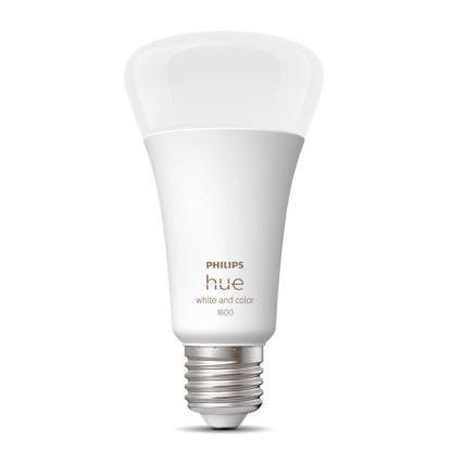 LED aptumšojama spuldze Philips Hue White And Color Ambiance A67 E27/13,5W/230V 2000-6500K