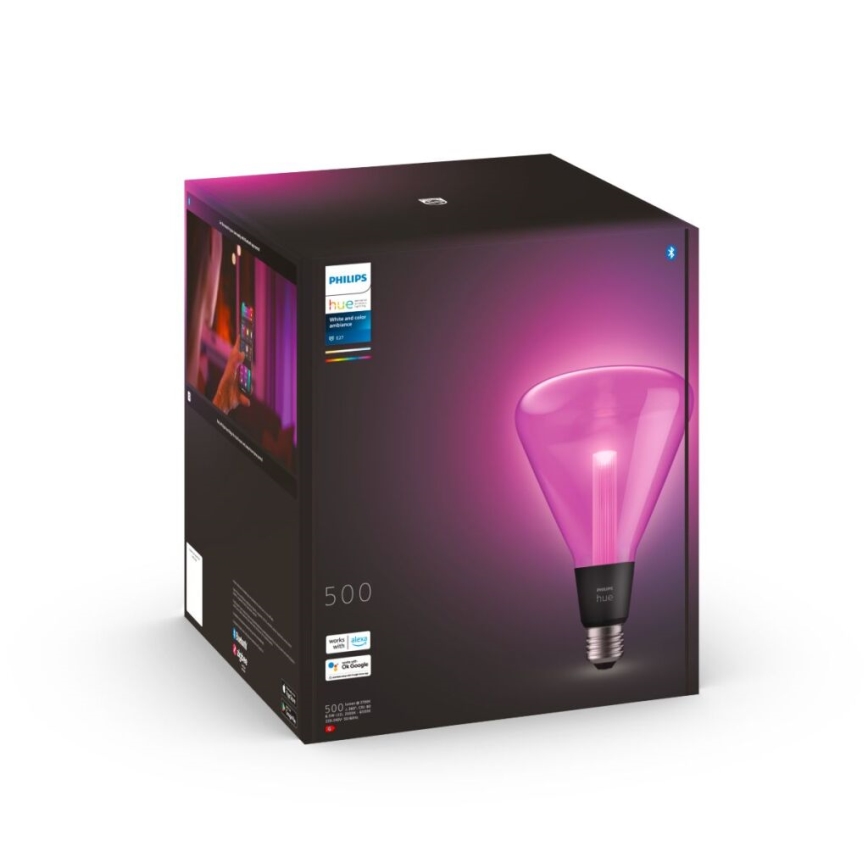 LED Aptumšojama spuldze Philips Hue White And Color Ambiance E27/6,5W/230V 2000-6500K