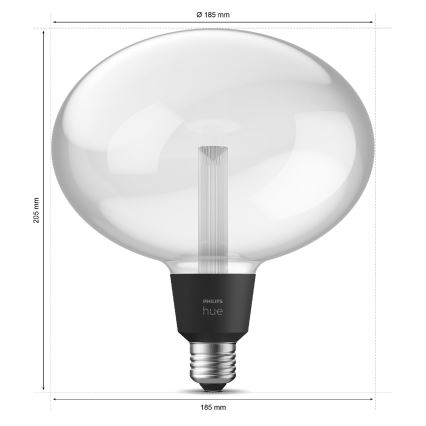 LED Aptumšojama spuldze Philips Hue White And Color Ambiance E27/6,5W/230V 2000-6500K