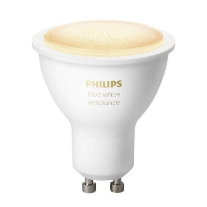 LED Aptumšojama spuldze Philips Hue WHITE AMBIANCE 1xGU10/4,3W/230V 2200-6500K