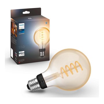 LED Aptumšojama spuldze Philips Hue WHITE AMBIANCE G93 E27/7W/230V 2200-4500K