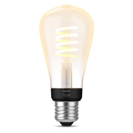 LED Aptumšojama spuldze Philips Hue WHITE AMBIANCE ST64 E27/7W/230V 2200-4500K