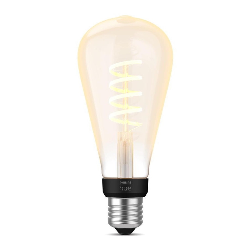 LED Aptumšojama spuldze Philips Hue WHITE AMBIANCE ST72 E27/7W/230V 2200-4500K
