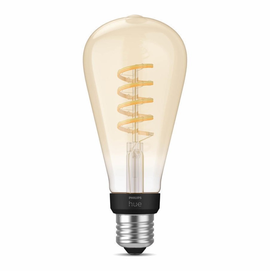 LED Aptumšojama spuldze Philips Hue WHITE AMBIANCE ST72 E27/7W/230V 2200-4500K
