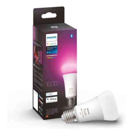 LED aptumšojama spuldze Philips Hue White And Color Ambiance A67 E27/13,5W/230V 2000-6500K