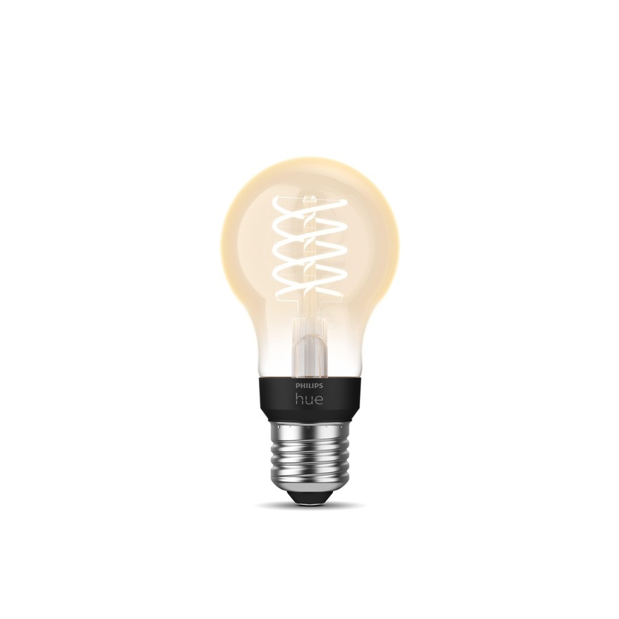 LED Aptumšojama spuldze Philips Hue WHITE FILAMENT A60 E27/7W/230V 2100K