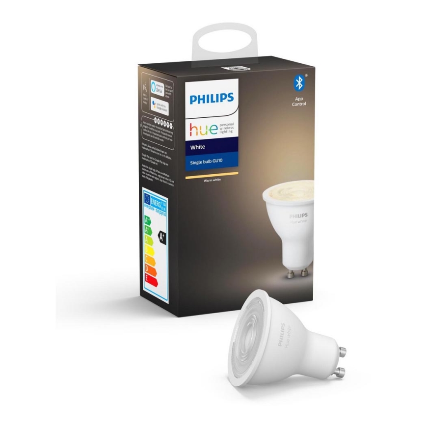 LED Aptumšojama spuldze Philips Hue WHITE GU10/5,2W/230V 2700K