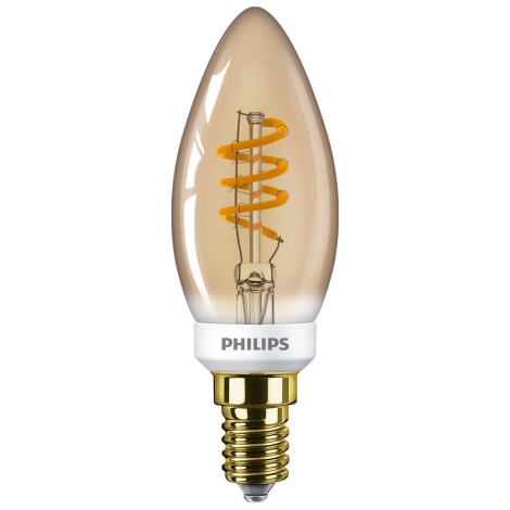 LED aptumšojama spuldze Philips VINTAGE E14/3,5W/230V 2000K