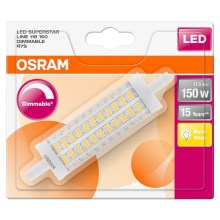 LED aptumšojama spuldze R7s/17,5W/230V 2700K - Osram