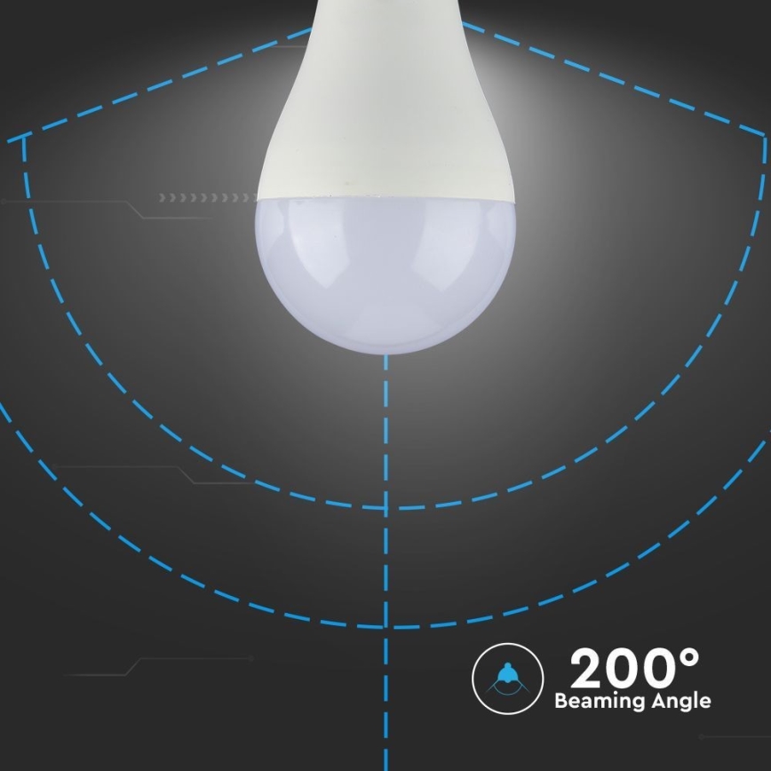 LED Aptumšojama spuldze SAMSUNG CHIP A65 E27/17W/230V 6400K