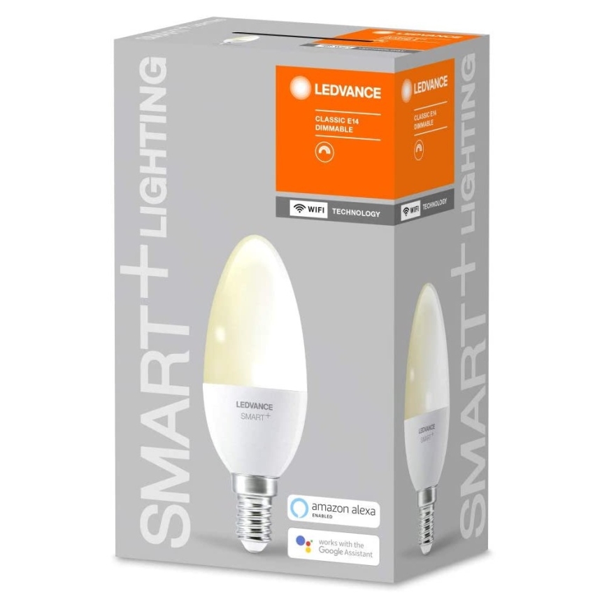 LED Aptumšojama spuldze SMART+ E14/5W/230V 2,700K - Ledvance