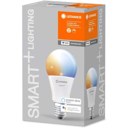 LED Aptumšojama spuldze SMART+ E27/9.5W/230V 2,700K-6,500K Wi-Fi - Ledvance