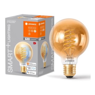 LED Aptumšojama spuldze SMART+ FILAMENT GLOBE G80 E27/8W/230V 2200-5000K Wi-Fi - Ledvance