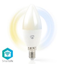 LED Aptumšojama spuldze SmartLife E14/4,5W/230V Wi-Fi 2700-6500K