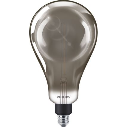 LED Aptumšojama spuldze SMOKY VINTAGE Philips A160 E27/6,5W/230V 4000K