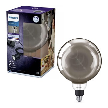 LED Aptumšojama spuldze SMOKY VINTAGE Philips E27/6,5W/230V 4000K