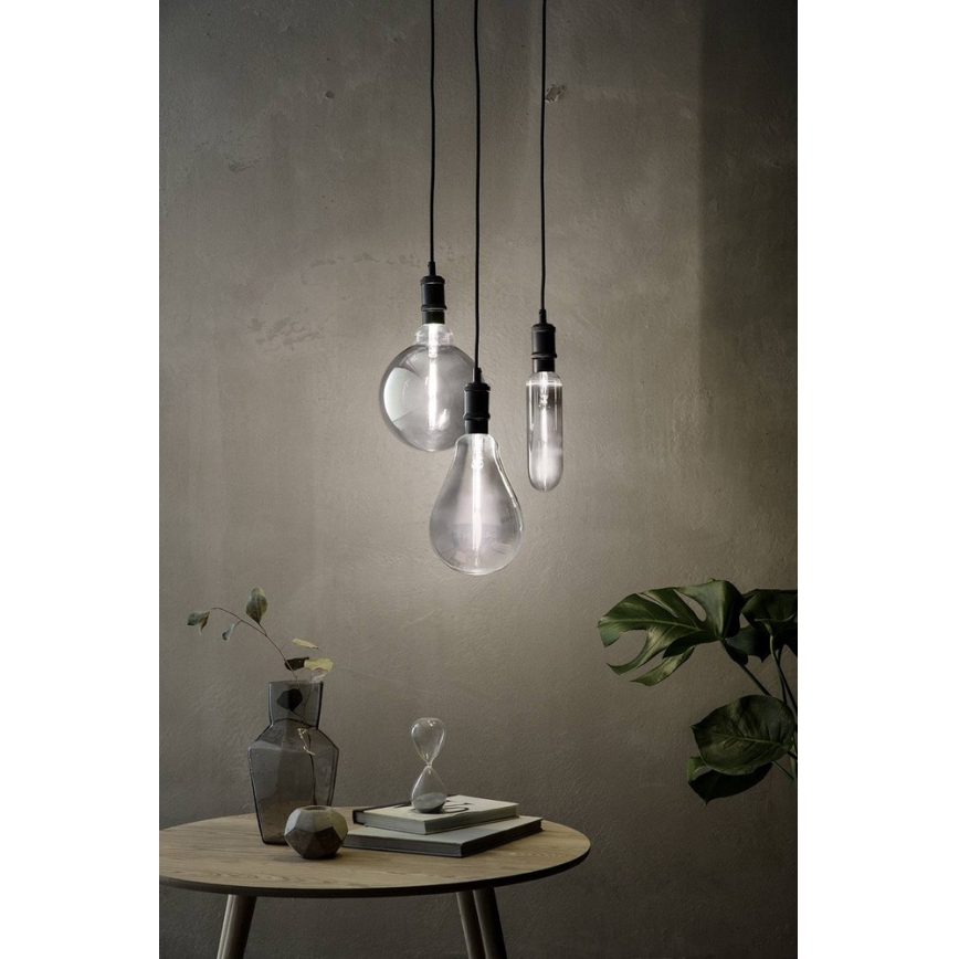 LED aptumšojama spuldze SMOKY VINTAGE Philips T65 E27/6,5W/230V 4000K