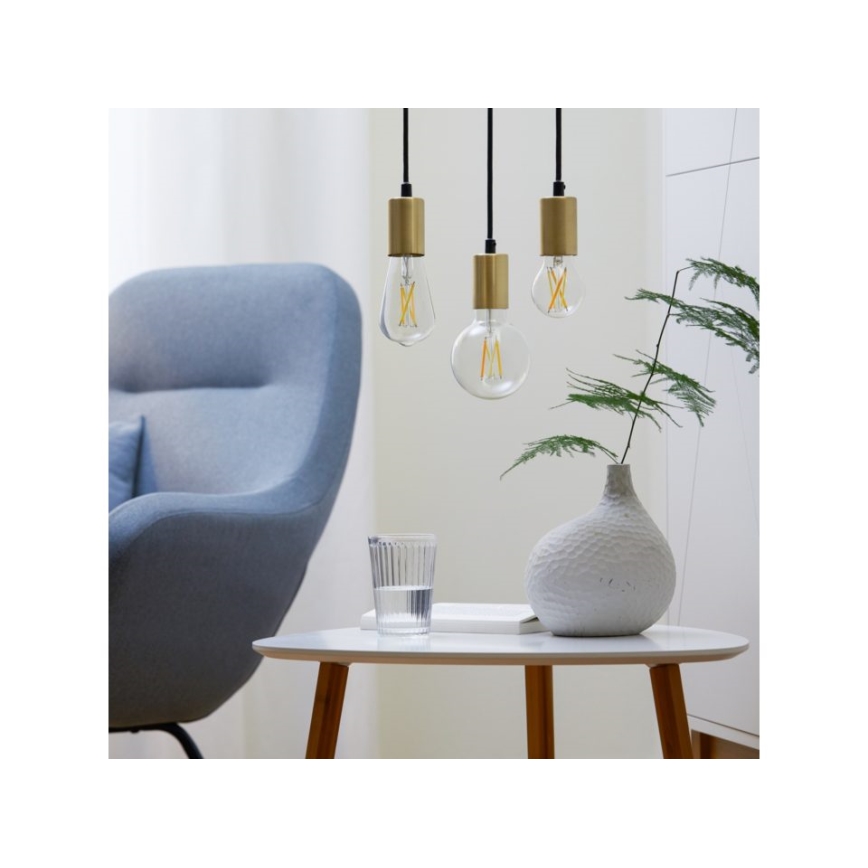 LED Aptumšojama spuldze FILAMENT ST64 E27/6,7W/230V 2700-6500K CRI 90 Wi-Fi - WiZ