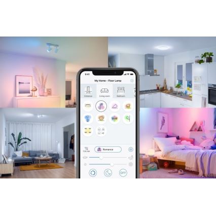 LED Aptumšojama spuldze VINTAGE FILAMENT C35 E14/4,9W/230V 2000-5000K CRI 90 Wi-Fi - WiZ