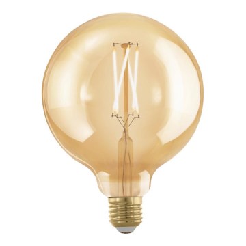 LED Aptumšojama spuldze VINTAGE G125 E27/4W/230V 1700K - Eglo 780233