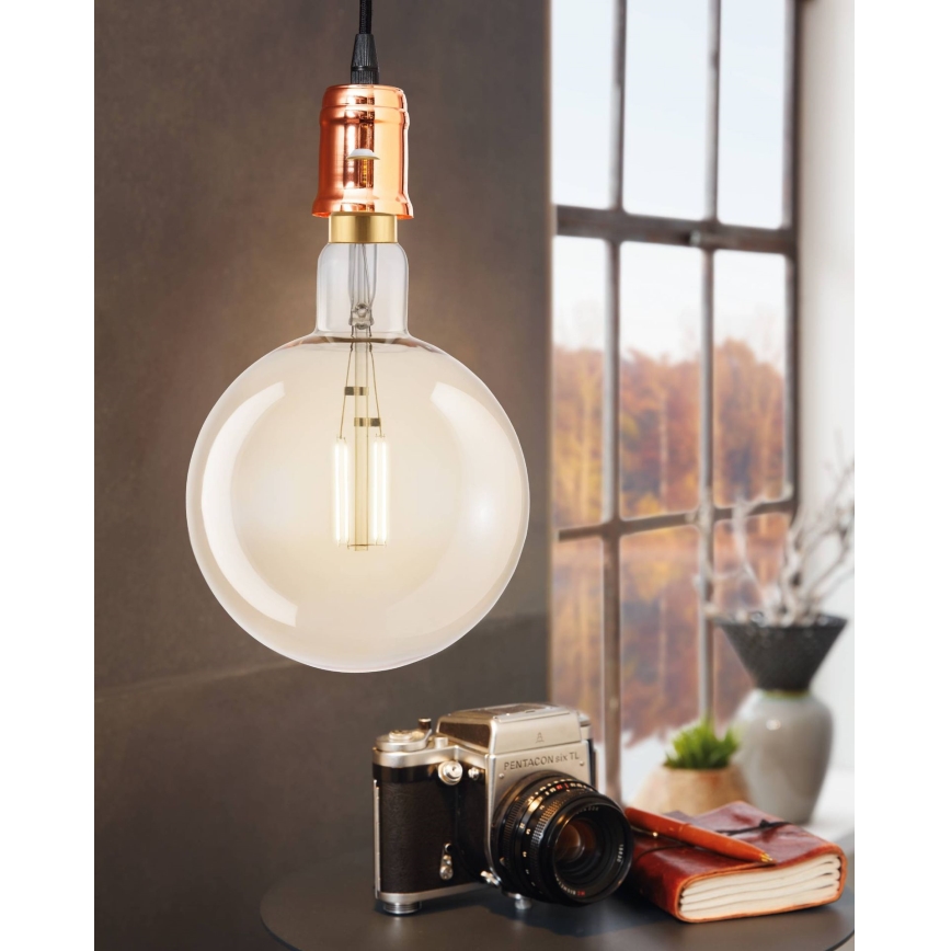 LED Aptumšojama spuldze VINTAGE G200 E27/4W/230V 2200K - Eglo 12593