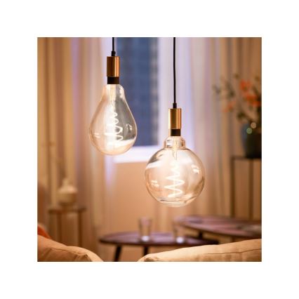 LED Aptumšojama spuldze VINTAGE FILAMENT G200 E27/6W/230V 2000-5000K CRI 90 Wi-Fi - WiZ