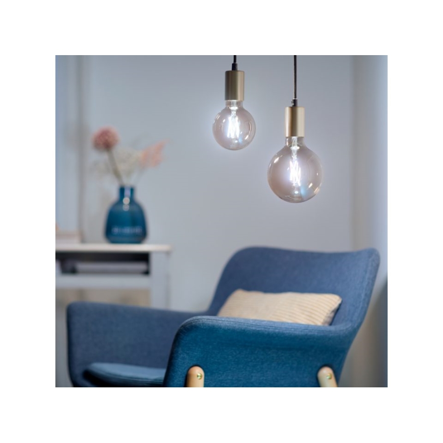 LED Aptumšojama spuldze VINTAGE FILAMENT G95 E27/6,7W/230V 2000-5000K CRI 90 Wi-Fi - WiZ
