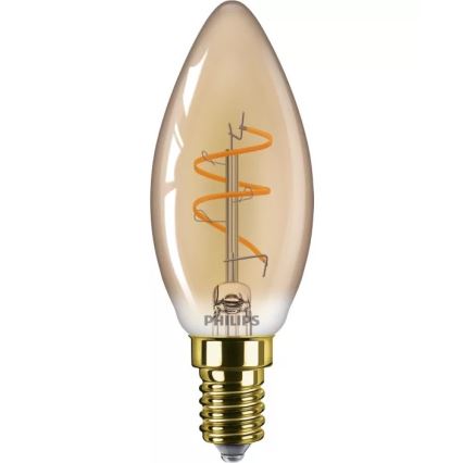 LED regulējama VINTAGE spuldze Philips B35 E14/3,1W/230V 2200K CRI 90