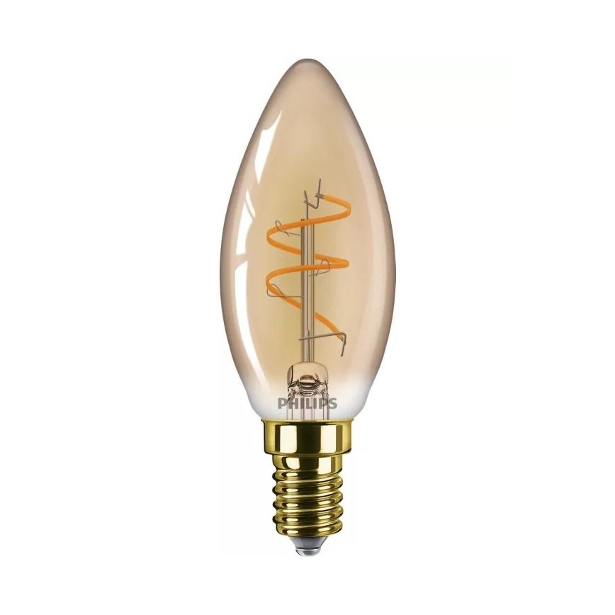 LED regulējama VINTAGE spuldze Philips B35 E14/3,1W/230V 2200K CRI 90