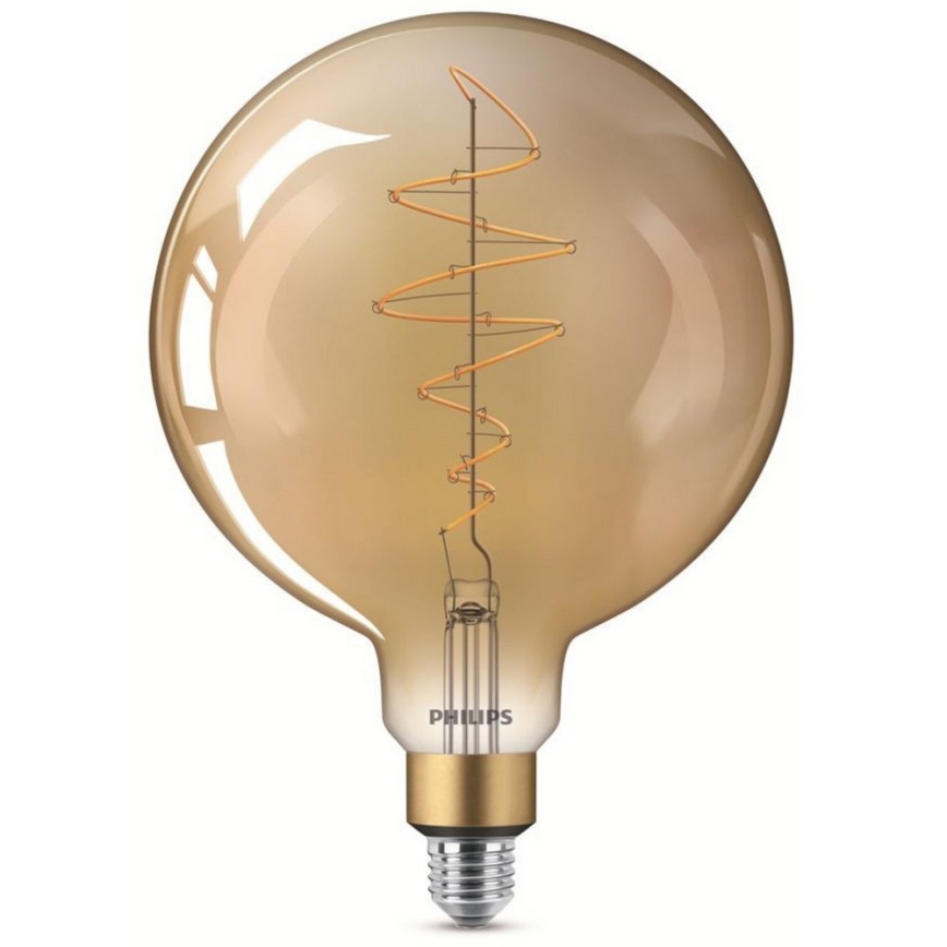 LED Aptumšojama spuldze VINTAGE Philips G200 E27/7W/230V 2000K