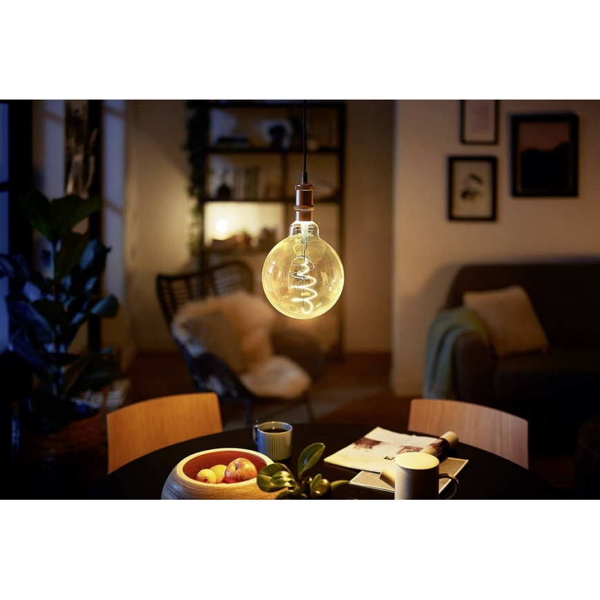 LED Aptumšojama spuldze VINTAGE Philips G200 E27/7W/230V 2000K