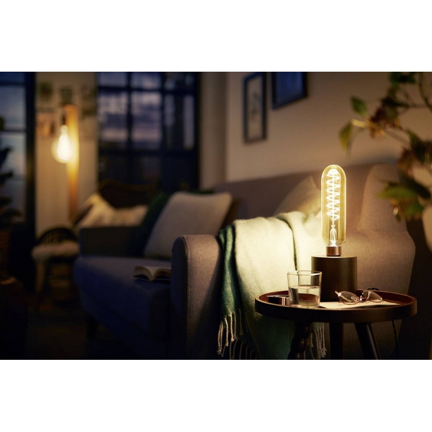 LED aptumšojama spuldze VINTAGE Philips T65 E27/6,5W/230V 2000K