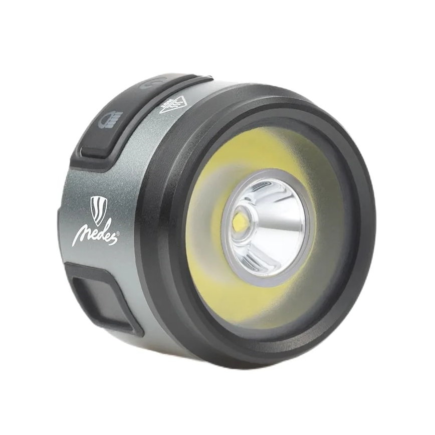 LED Aptumšojama uzlādējama galvas lampa LED/8W/5V IP42 210 lm 800 mAh