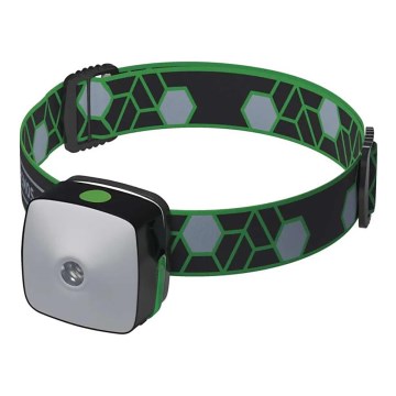 LED Aptumšojama uzlādējama galvas lampa LED/USB 110lm 7h 850mAh