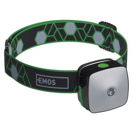 LED Aptumšojama uzlādējama galvas lampa LED/USB 110lm 7h 850mAh