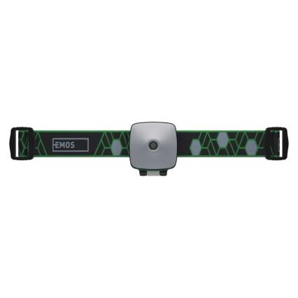 LED Aptumšojama uzlādējama galvas lampa LED/USB 110lm 7h 850mAh