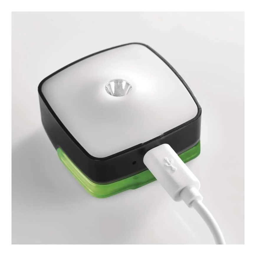 LED Aptumšojama uzlādējama galvas lampa LED/USB 110lm 7h 850mAh