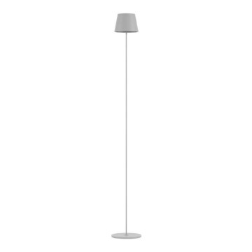 LED Aptumšojama uzlādējama grīdas stāvlampa 3in1 LED/4W/5V 4400 mAh 3000K IP54 balta