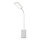 LED aptumšojama uzlādējama skārienjūtīga lokana galda lampa ar skavu LED/5W/1200 mAh balta