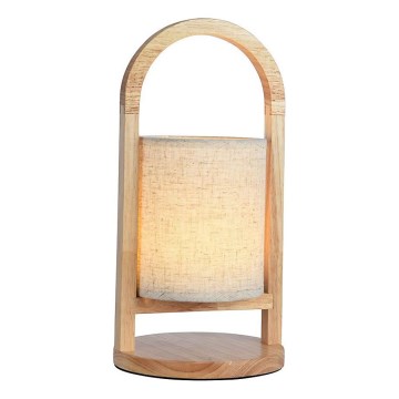LED Aptumšojama uzlādējama skārienvadāma galda lampa LED/1,5W/5V 3000K 1800mAh bēša