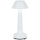 LED Aptumšojama uzlādējama skārienvadāma galda lampa LED/1W/5V 3000-6000K 1800 mAh balta